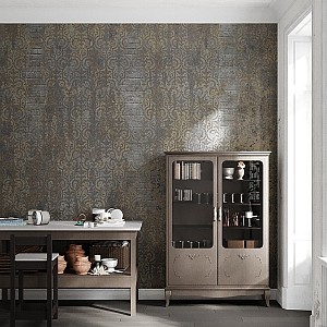 Трафарет - Асатур бордюр - Фотография интерьере 3