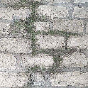 Трафарет - Старый кирпич - Фотография интерьере 4