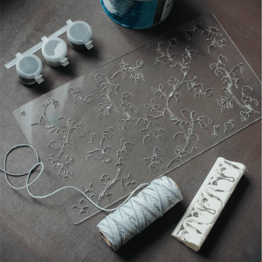 Трафарет - Незабудки