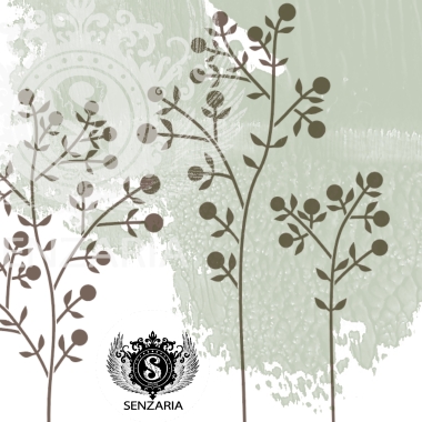 Трафарет - Ягодки